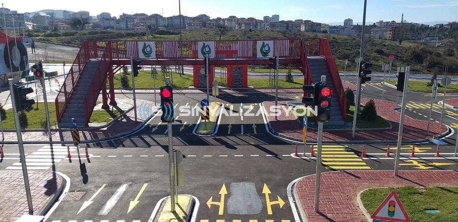 Traffic Training Parks in Altındağ and Çayırova Municipalities have been opened for kids traffic education